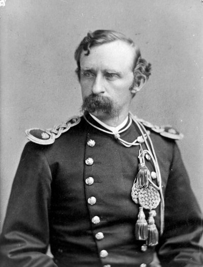 General George A. Custer, en uniforme, busto de American Photographer